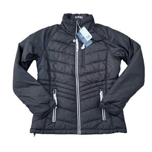 NWT - Cutter & Buck Black, Packable winter puffer, Barlow Pass coat, size Med
